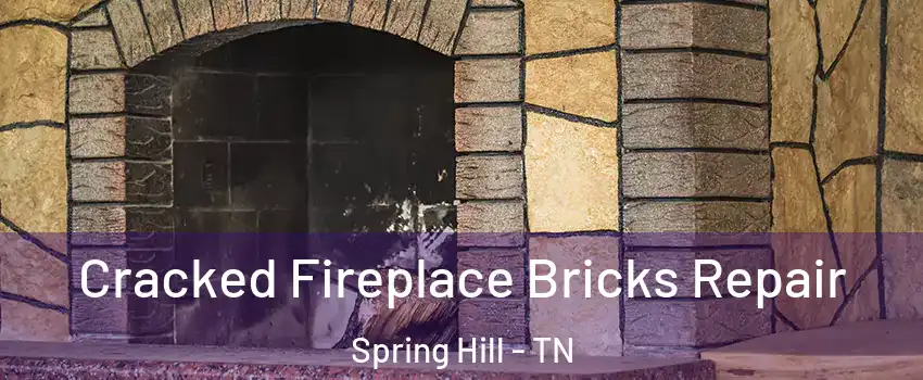  Cracked Fireplace Bricks Repair Spring Hill - TN