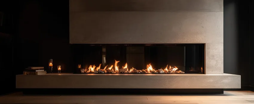 Gas Fireplace Ember Bed Design Services in Spring Hill, Tennessee