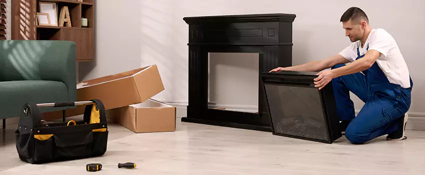 Old Rusted Metal Fireplace Repair And Replacement in Spring Hill, TN